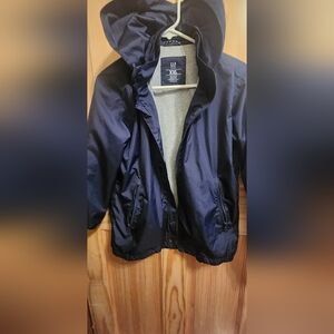 GAP Blue Raincoat Lightweight Water-Resistant, Lined